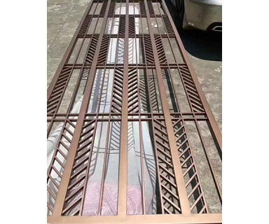 不锈钢花格屏风