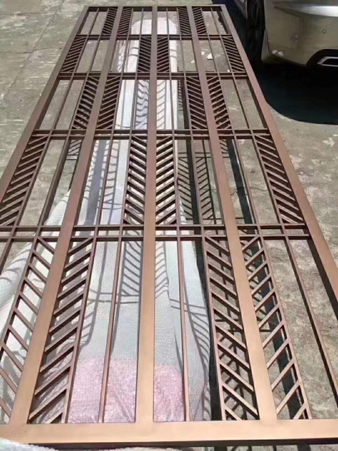 不锈钢花格屏风