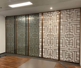 不锈钢屏风的装饰效果如何体现